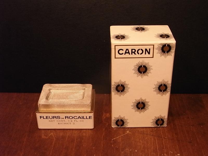 CARON/FLEURS DE ROCAILLE香水瓶、ミニチュア香水ボトル、ミニガラスボトル、サンプルガラス瓶 BCM 0194(7)