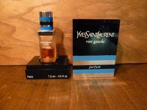 YVES SAINT LAURENT / rive gouche perfume bottle & case