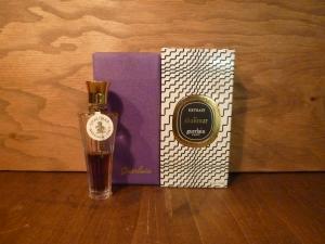 guerlain / shalimar perfume bottle & case