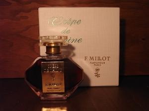 MILLOT / Crepe de Chine perfume bottle & case