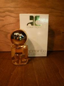 Courreges / empreinte perfume bottle & case