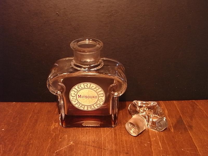 GUERLAIN/MITSOUKO香水瓶、ゲランミツコ香水ボトル、ガラスボトル ...