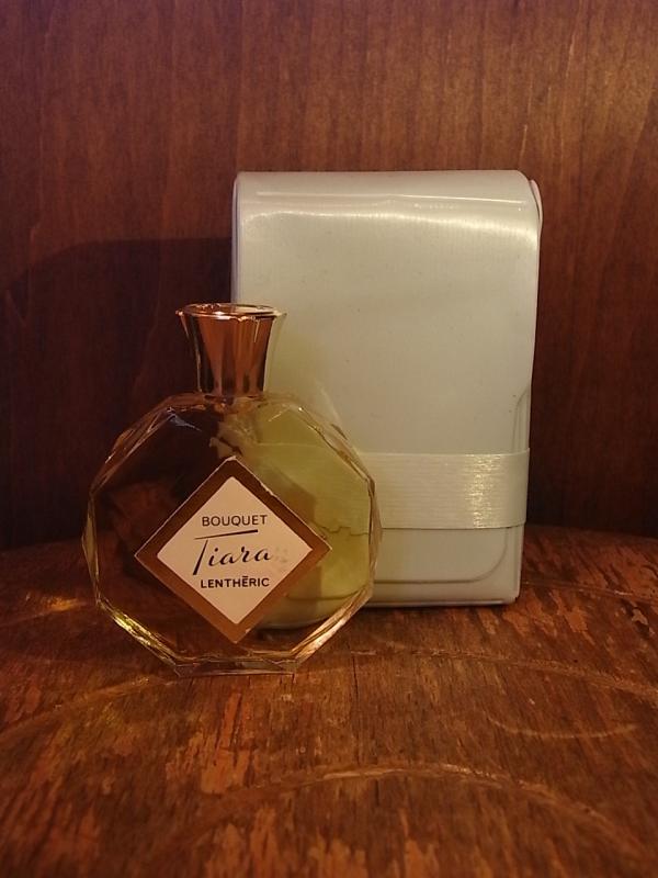 LENTHERIC/BOUQUET Tiara香水瓶、ミニチュア香水ボトル、ミニガラスボトル、サンプルガラス瓶 BCM 0217(2)