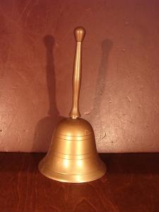 Italian brass hand bell