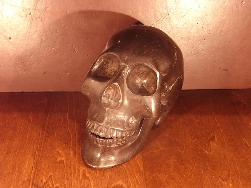 Italian brass skull