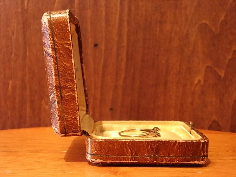 フランス製ブラウンジュエリーホルダー、茶色宝石箱、ジュエリーディスプレイ LCM 6793(4)