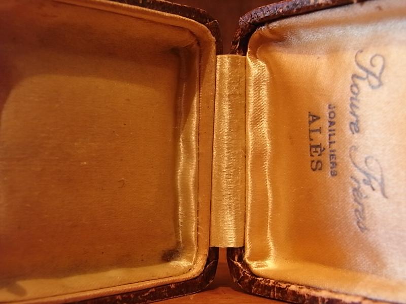 フランス製ブラウンジュエリーホルダー、茶色宝石箱、ジュエリーディスプレイ　LCM 6793（5）