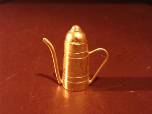 Italian brass mini water jug