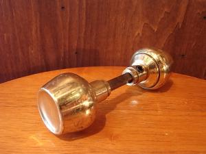 brass door knob