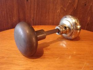 brass door knob