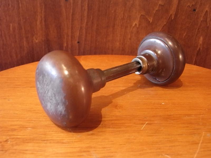 brass door knob