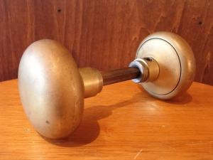 brass door knob