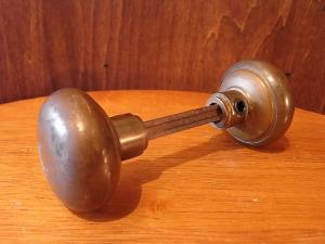 brass door knob