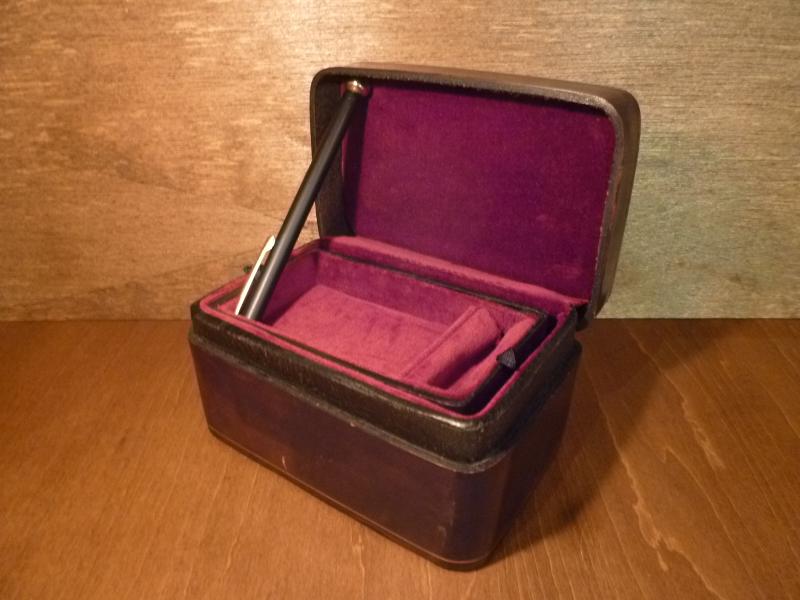 Italian leather jewelry display box