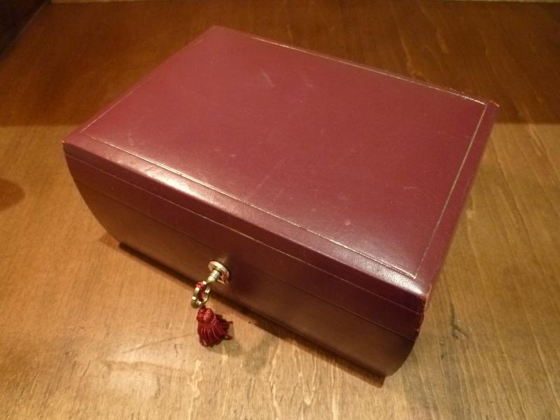 Italian leather jewelry display box