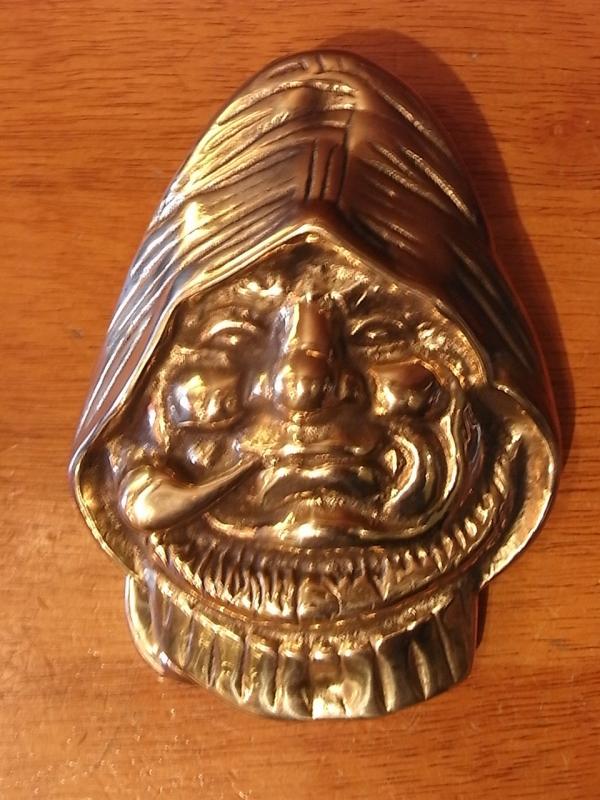 Italian brass door knocker