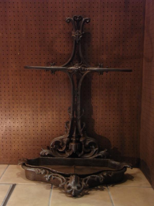 Italian cross iron umbrella stand