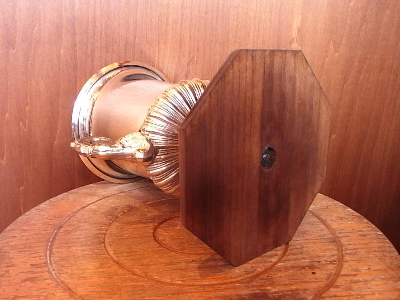 真鍮製トロフィー ビンテージシルバートロフィー　アンティーク優勝カップ　優勝杯　BCM 0308（6）