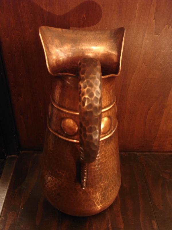 イタリア製銅製傘立て、アンブレラスタンド、店舗用什器　BCM 0310（3）