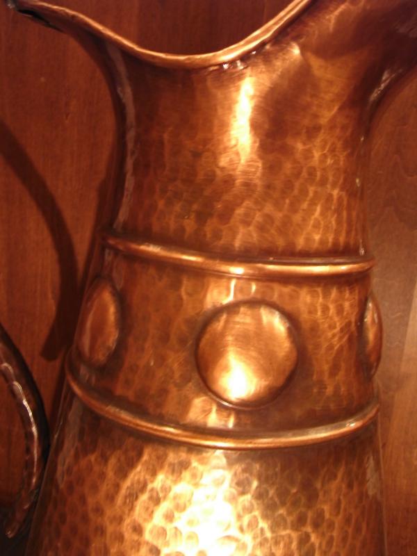 イタリア製銅製傘立て、アンブレラスタンド、店舗用什器　BCM 0310（5）
