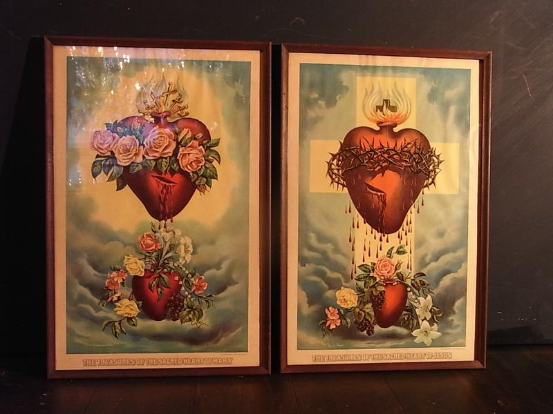 religious HEART picture 2P SET