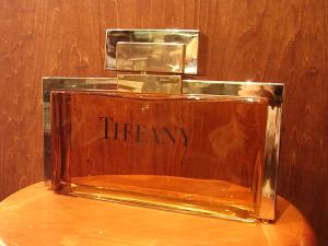TIFFANY glass perfume bottle
