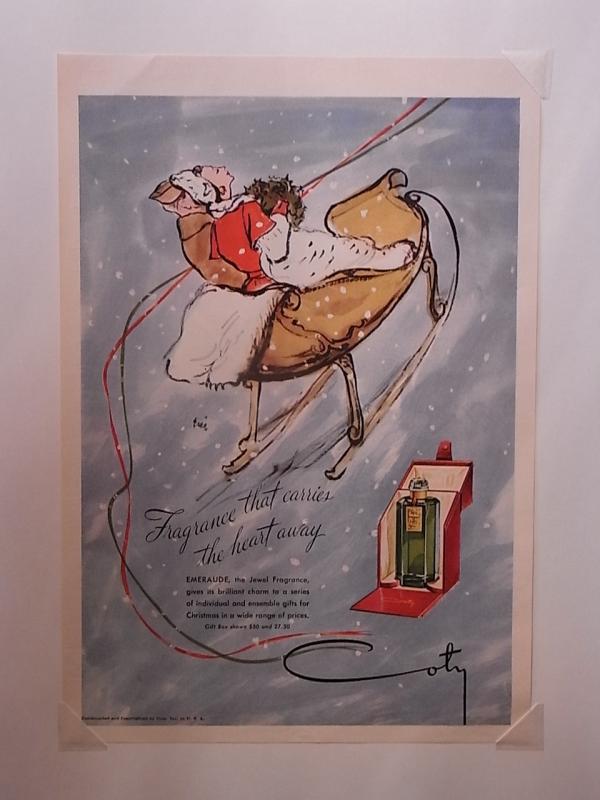 Coty / EMERAUDE 香水広告 クリスマス広告 Carl Erickson LCC 1207(2)
