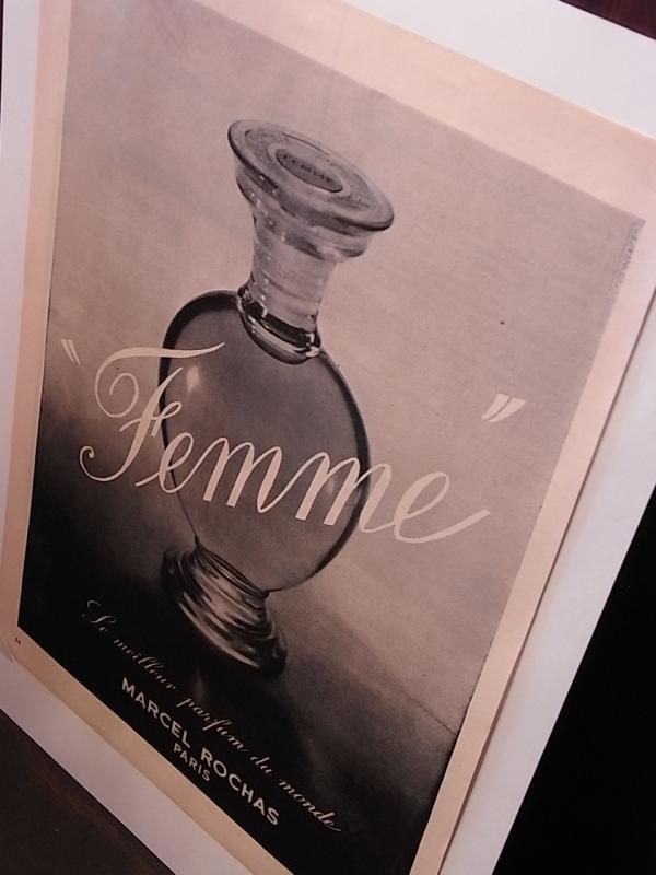 ロシャス フェム香水広告　ROCHAS Femme広告　LCC 1227（6）
