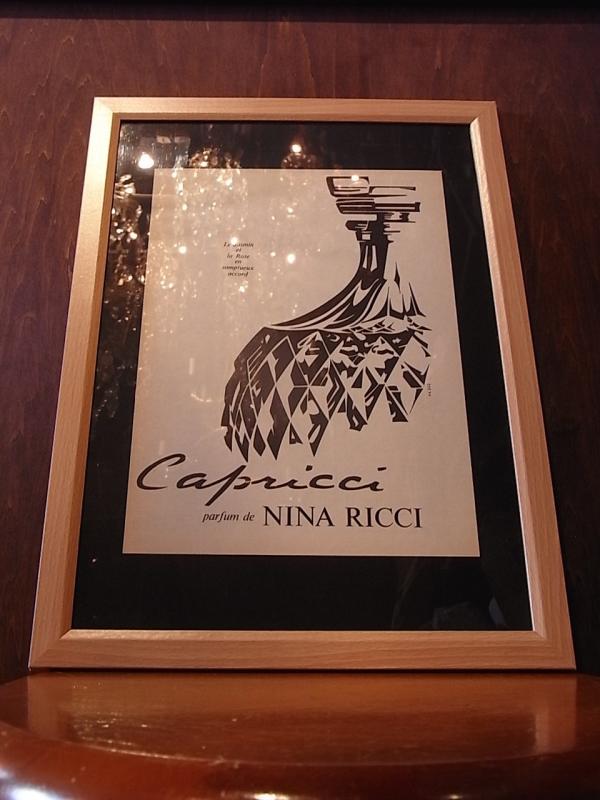 NINA RICCI / Capricci香水広告ポスター　壁掛け　LCC 1254（3）
