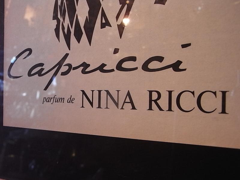 NINA RICCI / Capricci香水広告ポスター　壁掛け　LCC 1254（5）