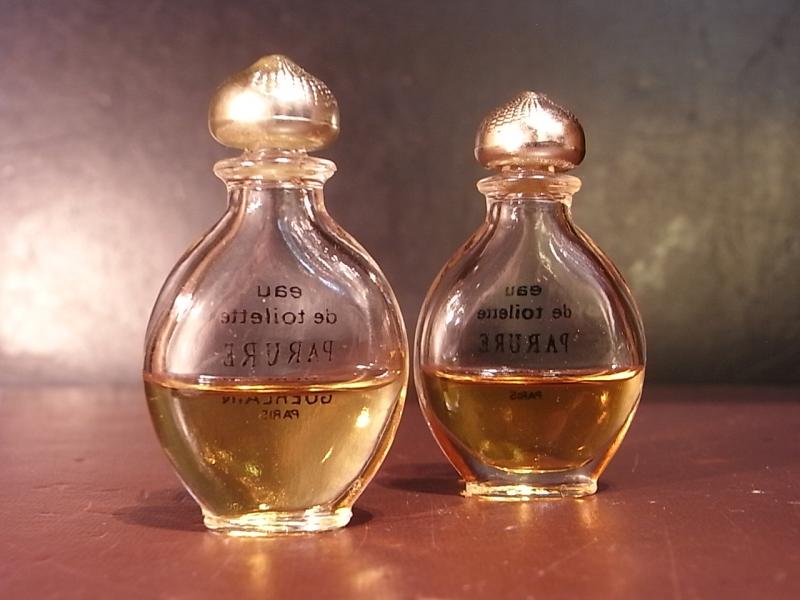 GUERLAIN/PARURE香水瓶、ミニチュア香水ボトル、ミニガラスボトル、サンプルガラス瓶 LCC 1168(4)