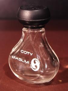 COTY / MASUMI glass perfume bottle