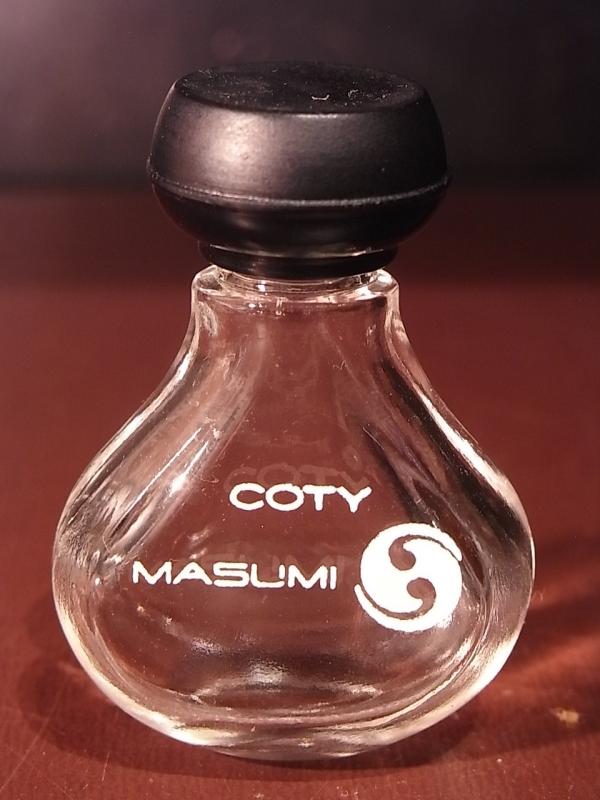 COTY / MASUMI香水瓶、ミニチュア香水ボトル、ミニガラスボトル、サンプルガラス瓶 LCC 1175(2)