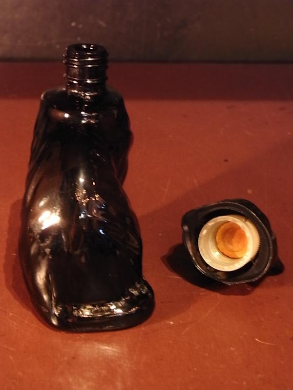 AVON KITTEN LITLLE香水瓶、黒猫香水ボトル、ネコガラスボトル、香水ガラス瓶　LCC 1194（3）