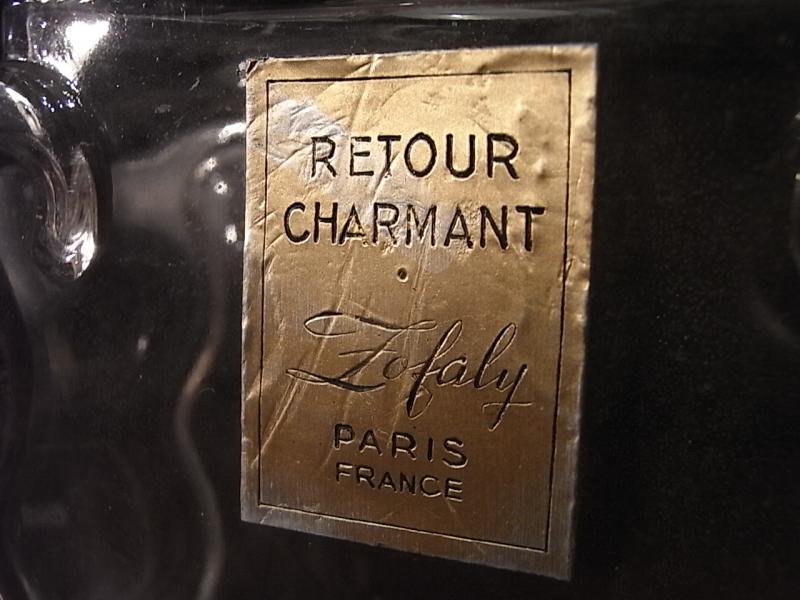 Zofaly / RETOUR CHARMANT香水瓶、香水ボトル、ガラスボトル、ガラス瓶　LCC 1196（6）