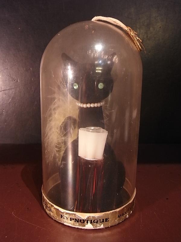MAX FACTOR / Hypnotique perfume bottle & cat holder dome