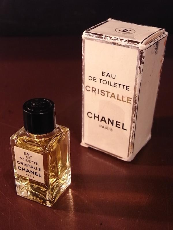 CHANEL CRISTALLE 香水瓶、ミニチュア香水ボトル、ミニガラスボトル、サンプルガラス瓶 LCC 1219(2)
