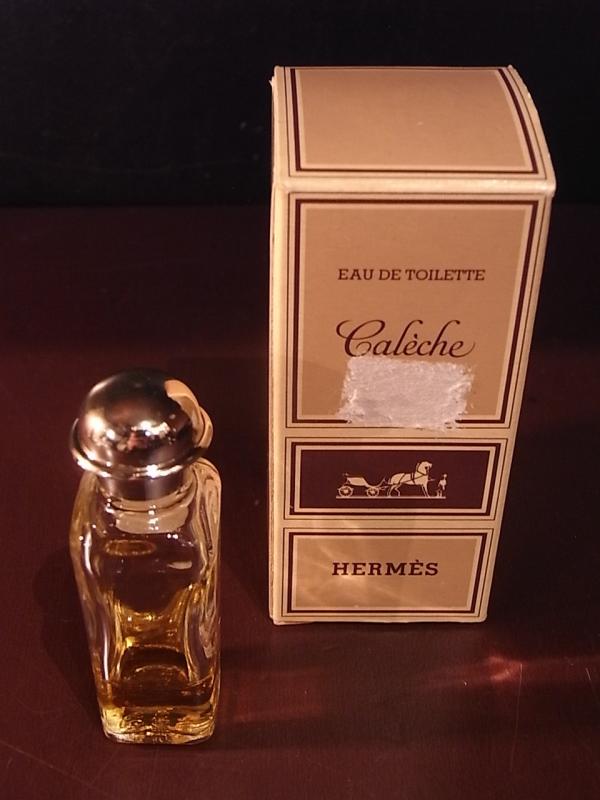 Hermès/Calèche香水瓶、ミニチュア香水ボトル、ミニガラスボトル、サンプルガラス瓶　LCC 1220（3）