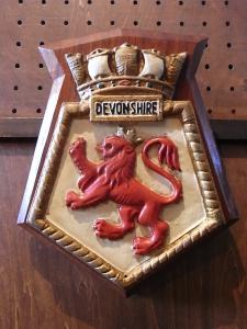 wood emblem crown & LION wall ornament