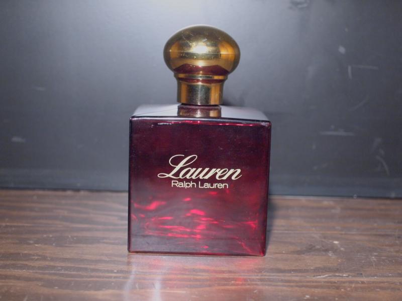 Ralph Lauren / Lauren glass perfume bottle