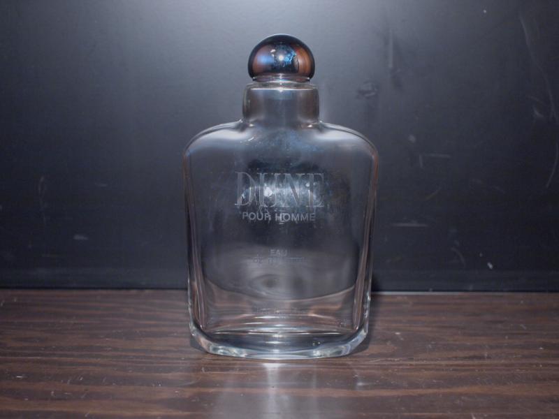 Christian Dior / DUNE glass perfume bottle