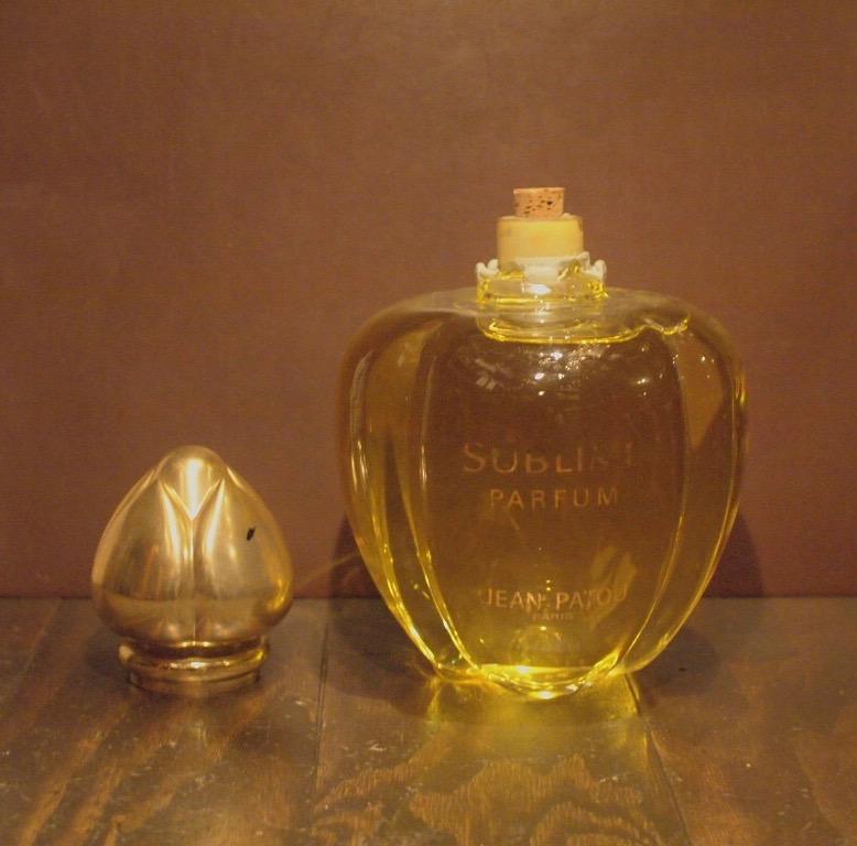 インテリア・ディスプレイ雑貨　パフュームボトル　LCC 1083　JEAN PATOU / SUBLIME glass perfume bottle（5）