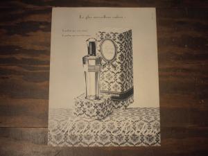 ROCHAS / Madame Rochas perfume bottle advertisement poster