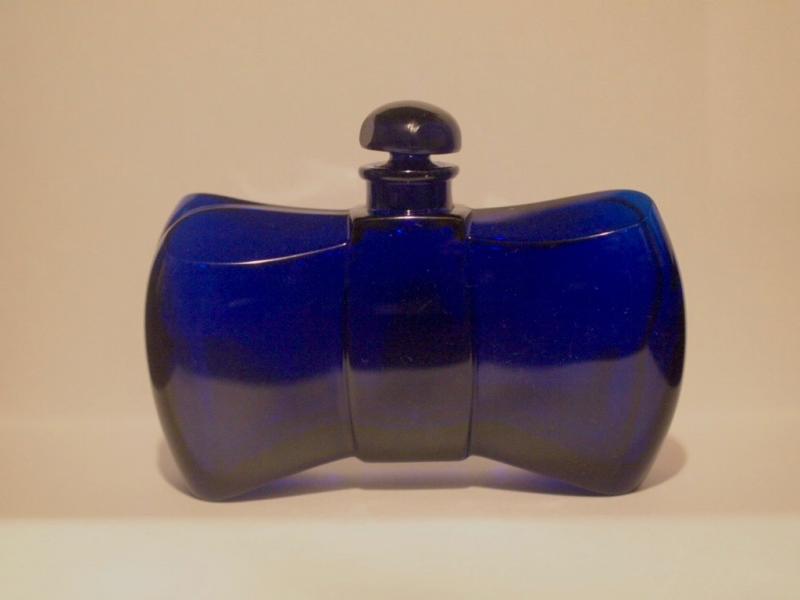 GUERLAIN / Coque d’Or青ガラス瓶　香水瓶　バカラ香水ボトル　LCC 1119（1）