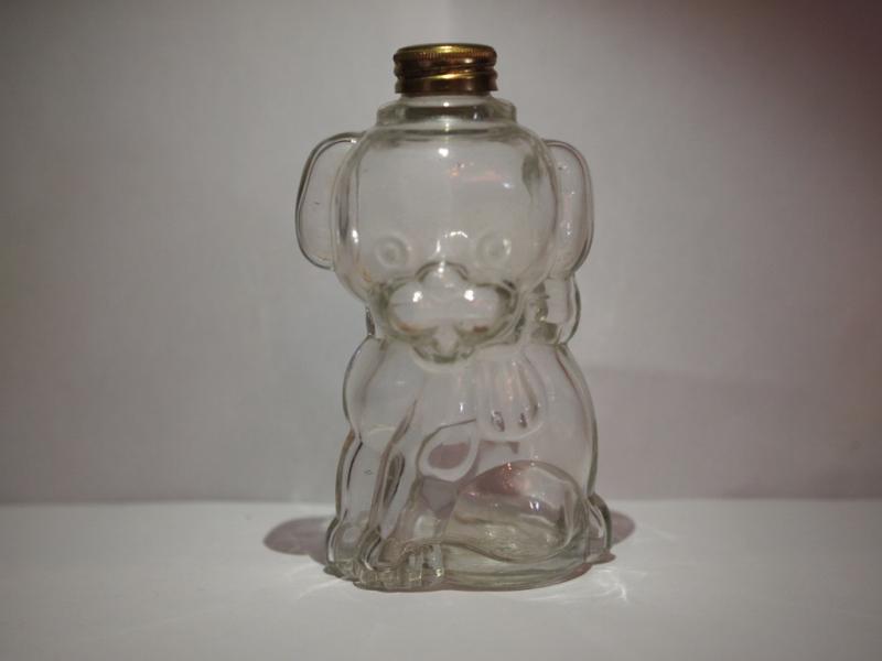 DOG glass perfume bottle