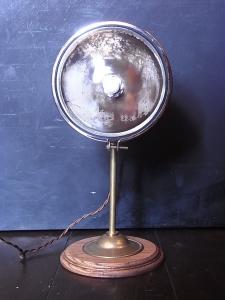 silver headlight table lamp 1灯