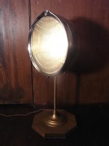 silver headlight table lamp 1灯