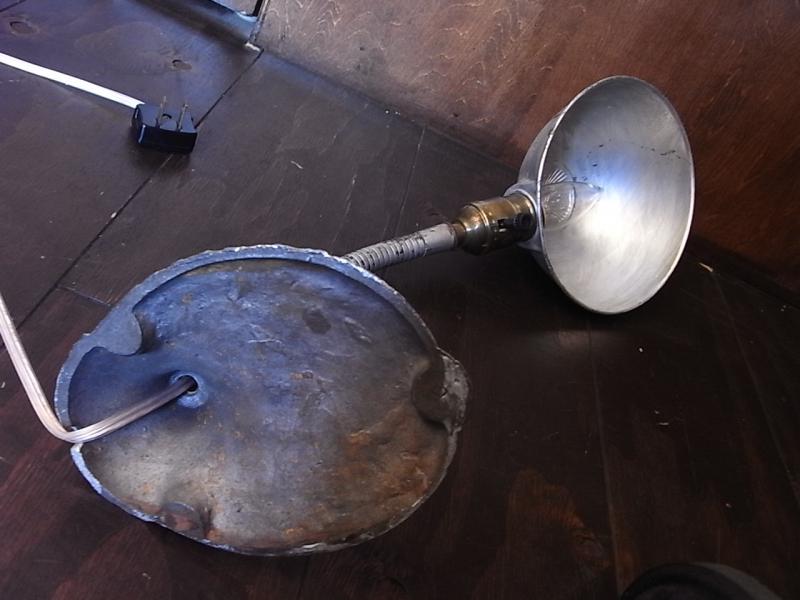 テーブルランプ アンティーク・ヴィンテージ LCT 0214 silver table lamp 1灯(6)