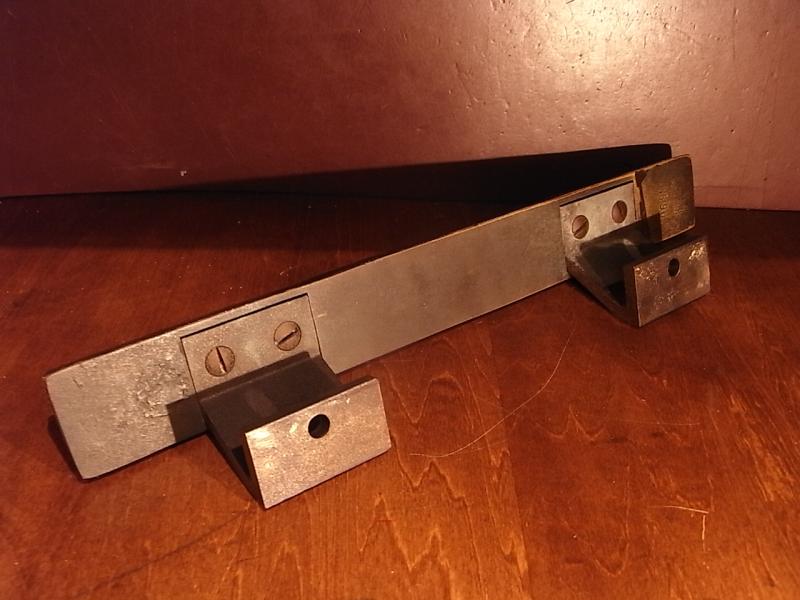 ヴィンテージ真鍮製ドアハンドル　レトロドアパーツ　ドア取っ手　家具パーツ　LCM 6873（3）