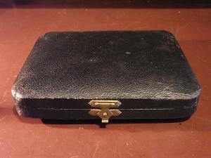 English black jewelry display case